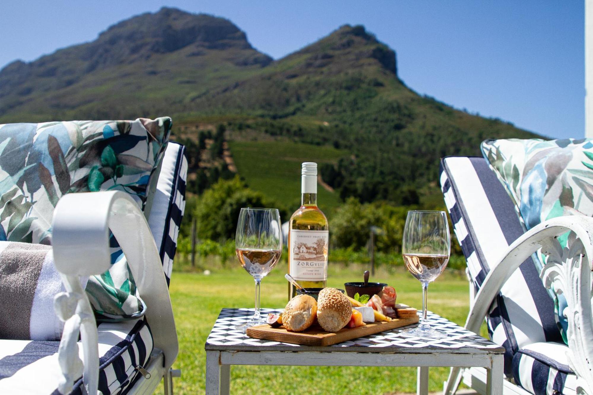 Zorgvliet Wines Country Lodge Stellenbosch Bagian luar foto